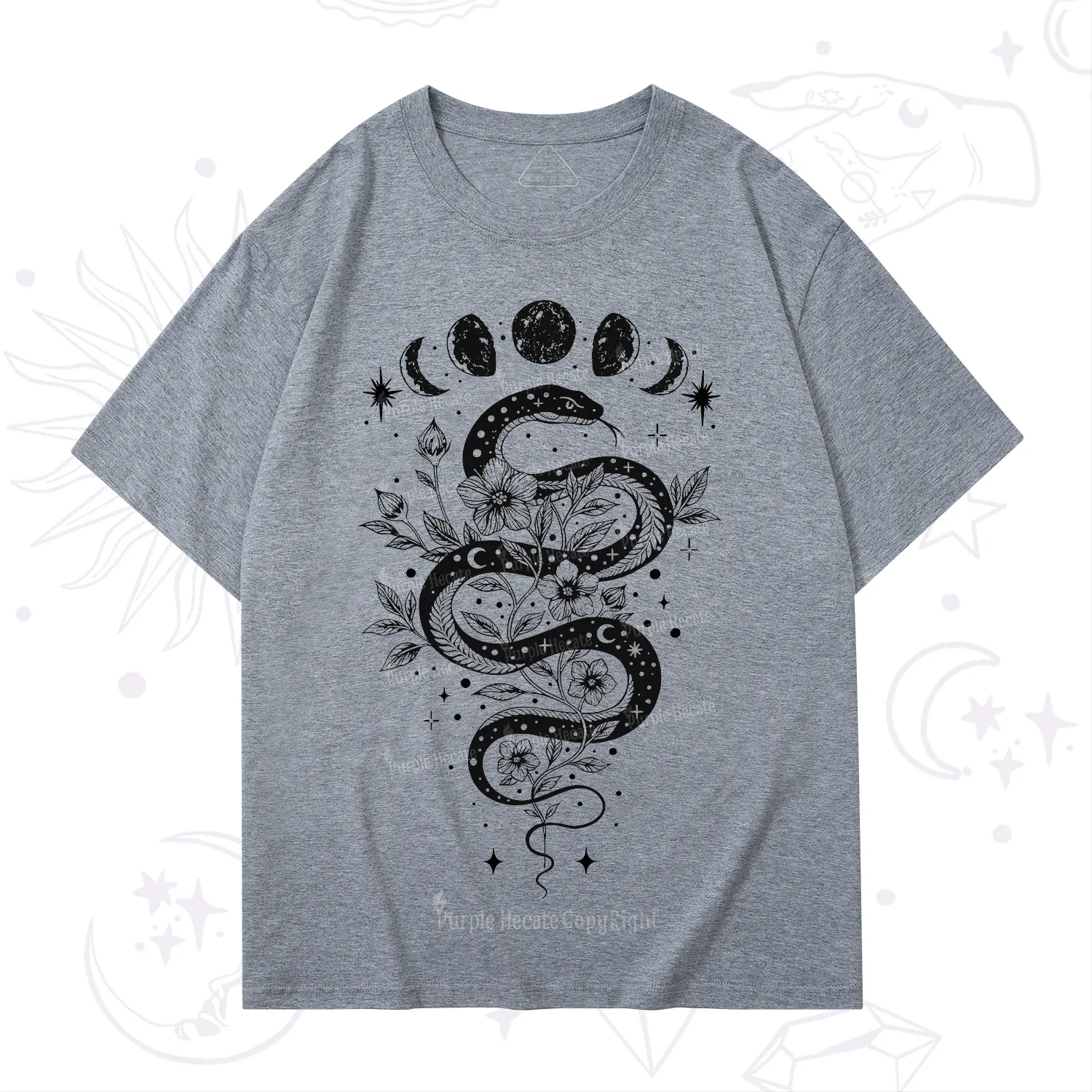 Purplehecate Serpent Spell T-Shirt