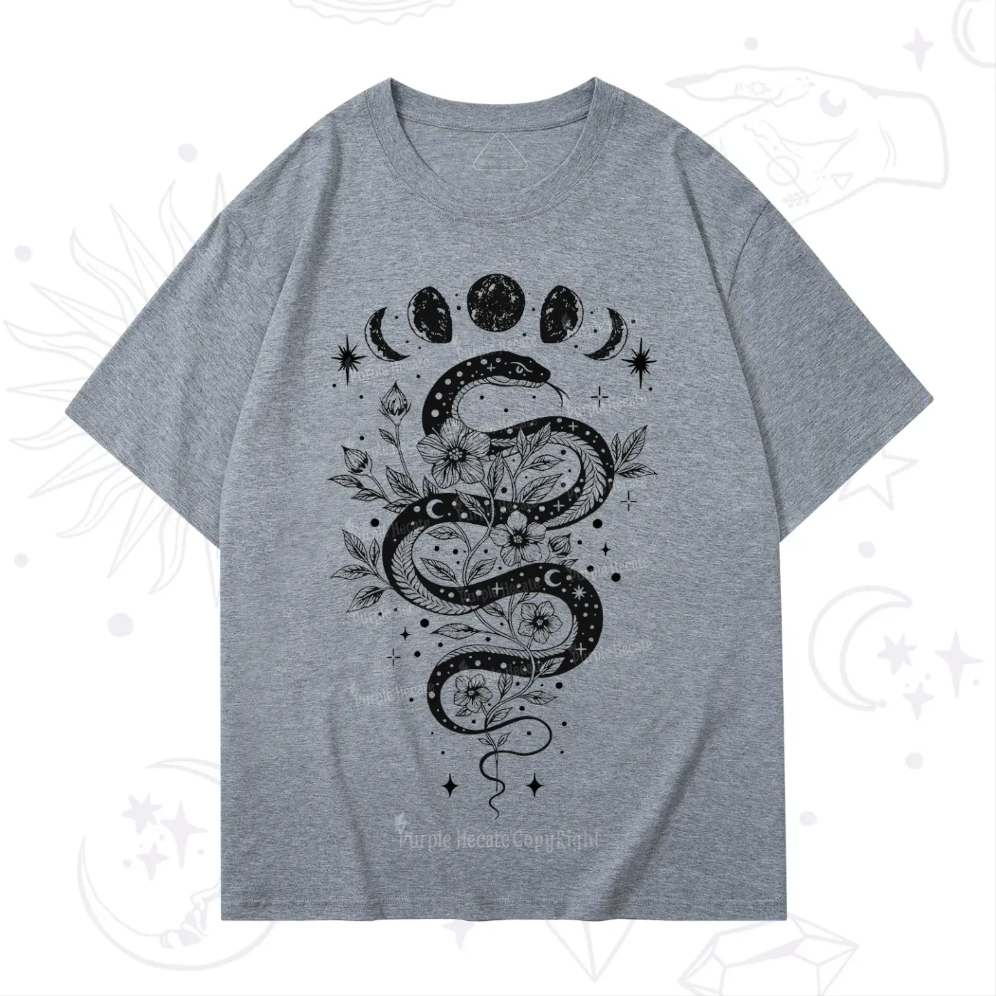 Purplehecate Serpent Spell T-Shirt