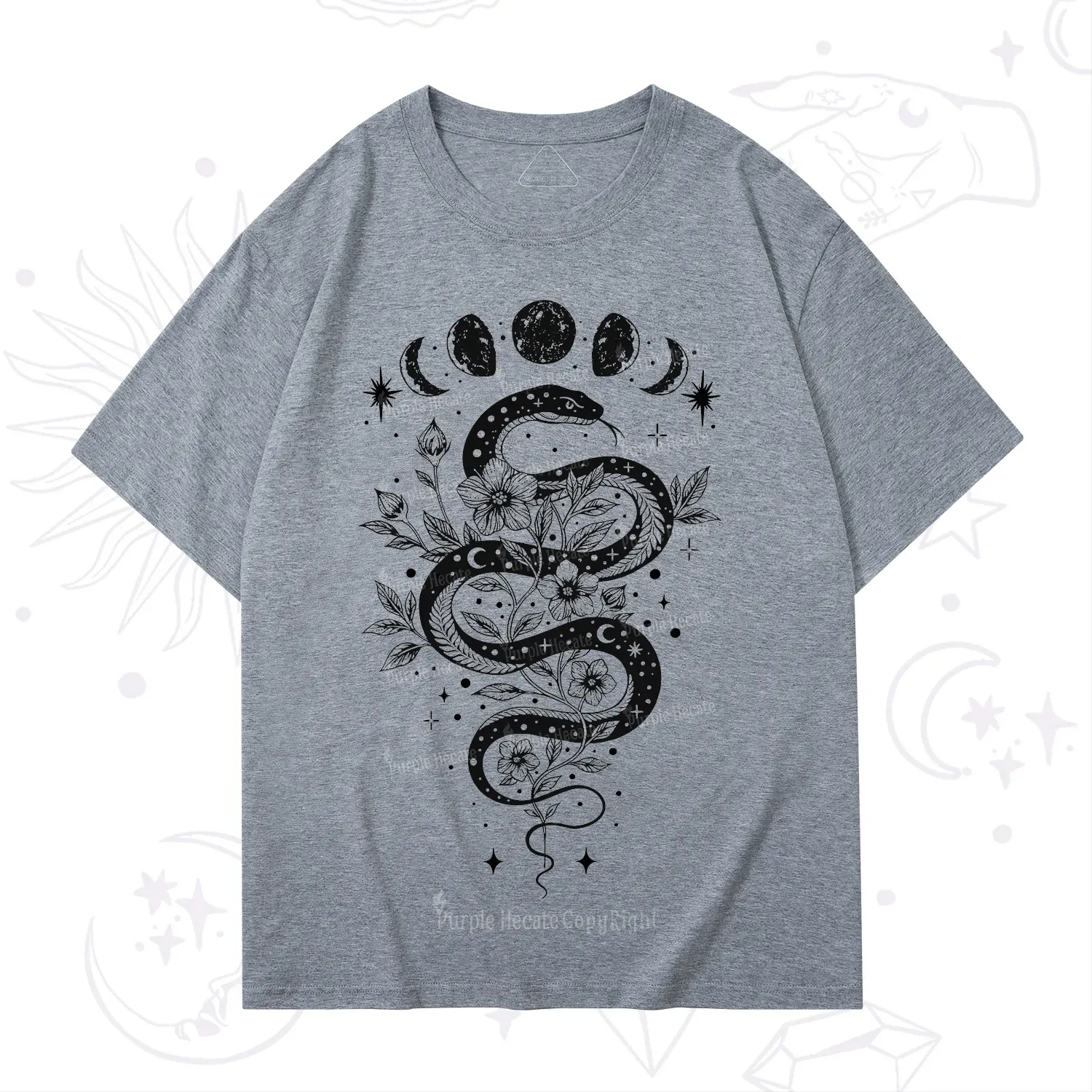 Purplehecate Serpent Spell T-Shirt