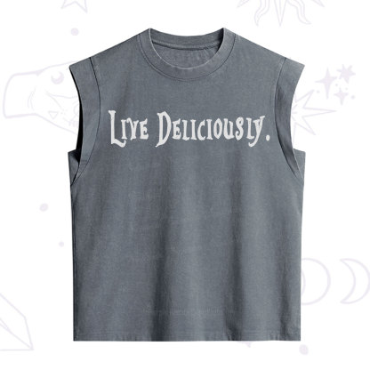 Purplehecate Live Deliciously Vintage Washed Tank