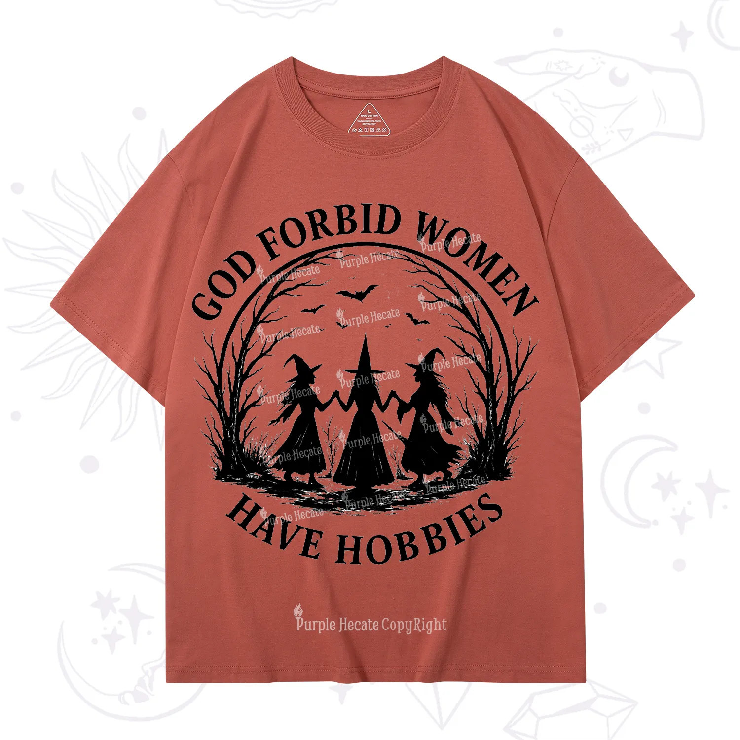 Purplehecate God Forbid Women Have Hobbies T-Shirt