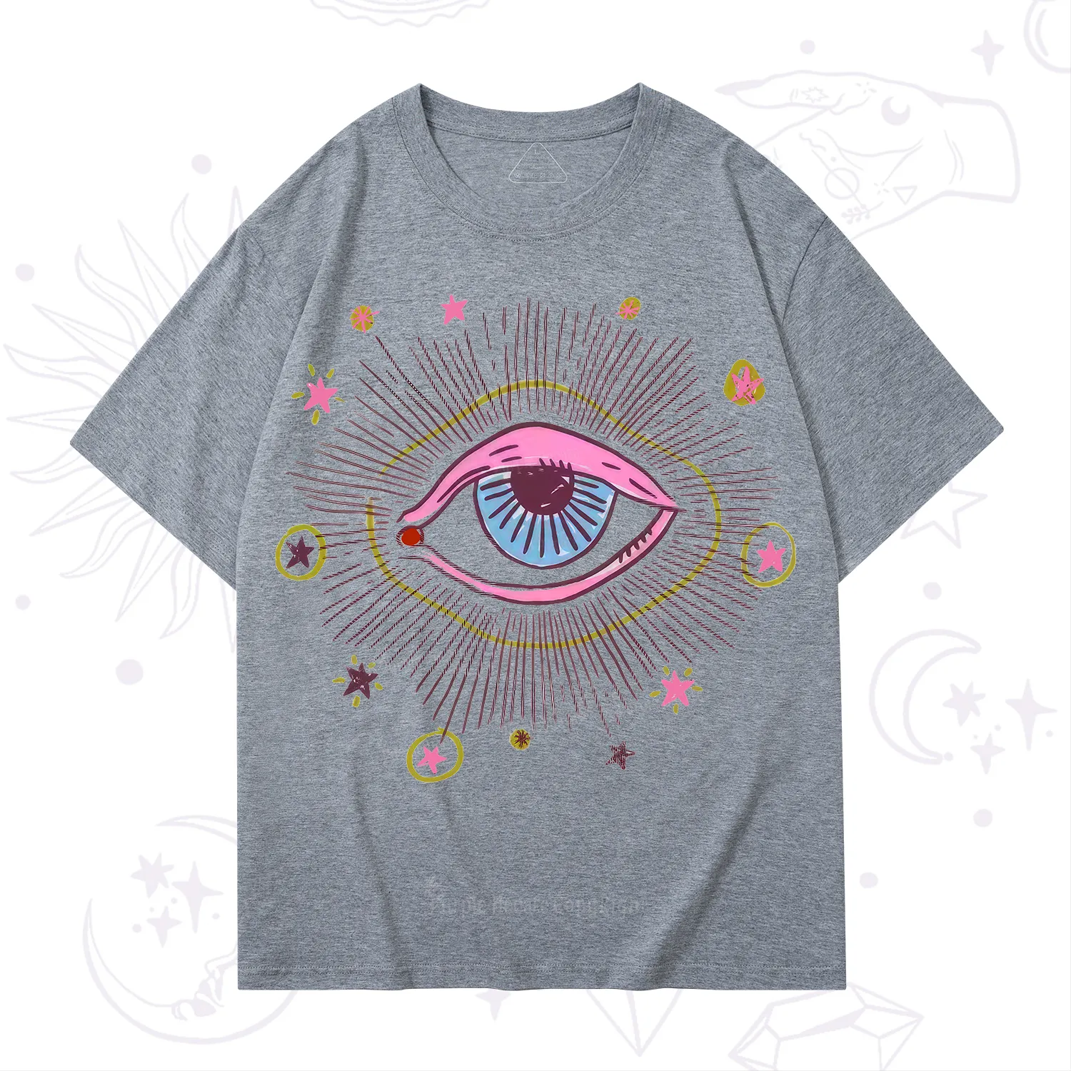 Purplehecate Mystic Gaze Evil Eye Protection T-Shirt