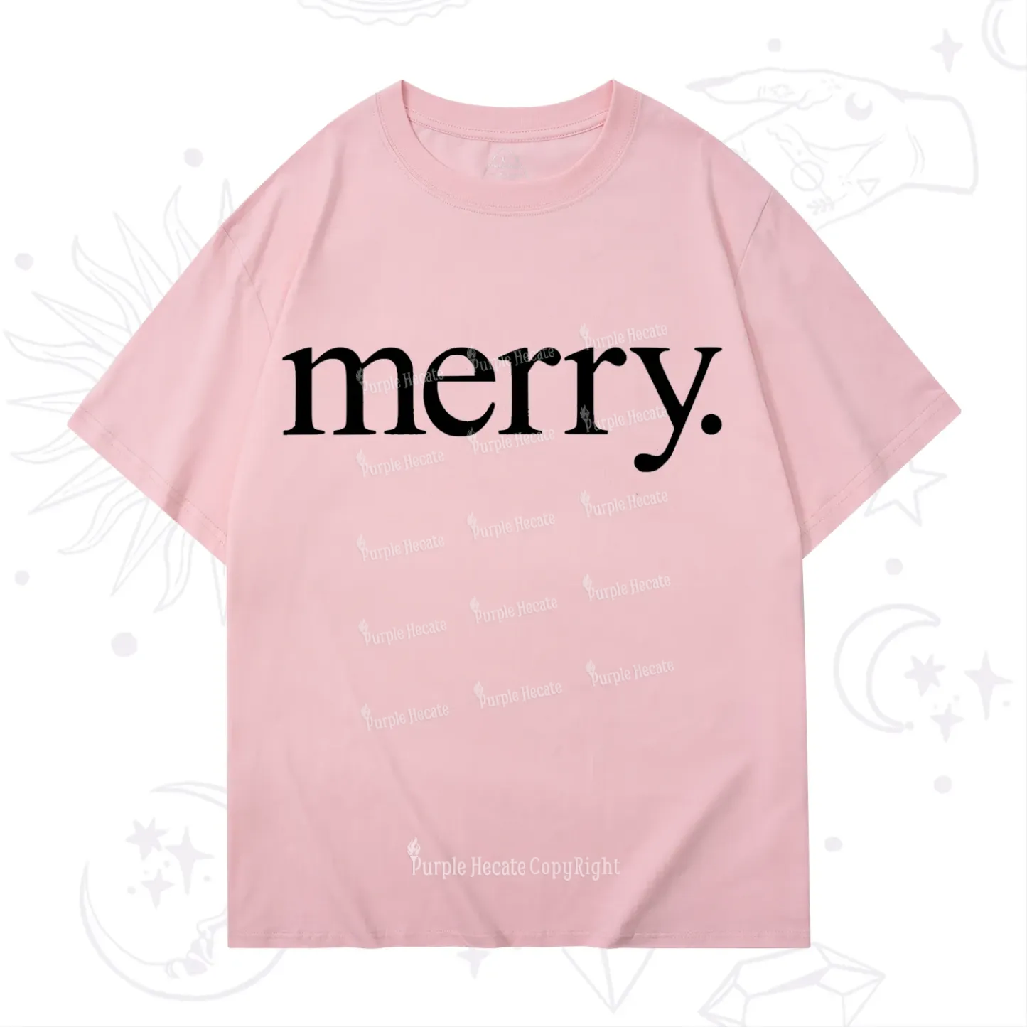 Purplehecate Merry Christmas T-Shirt