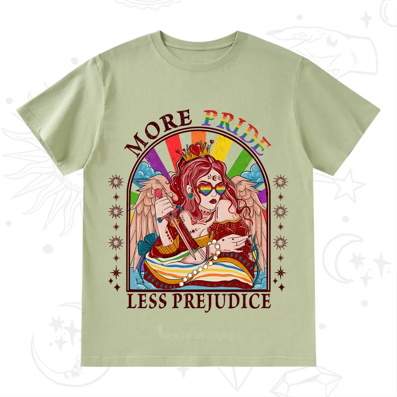 Purplehecate More Pride Less Prejudice T-Shirt