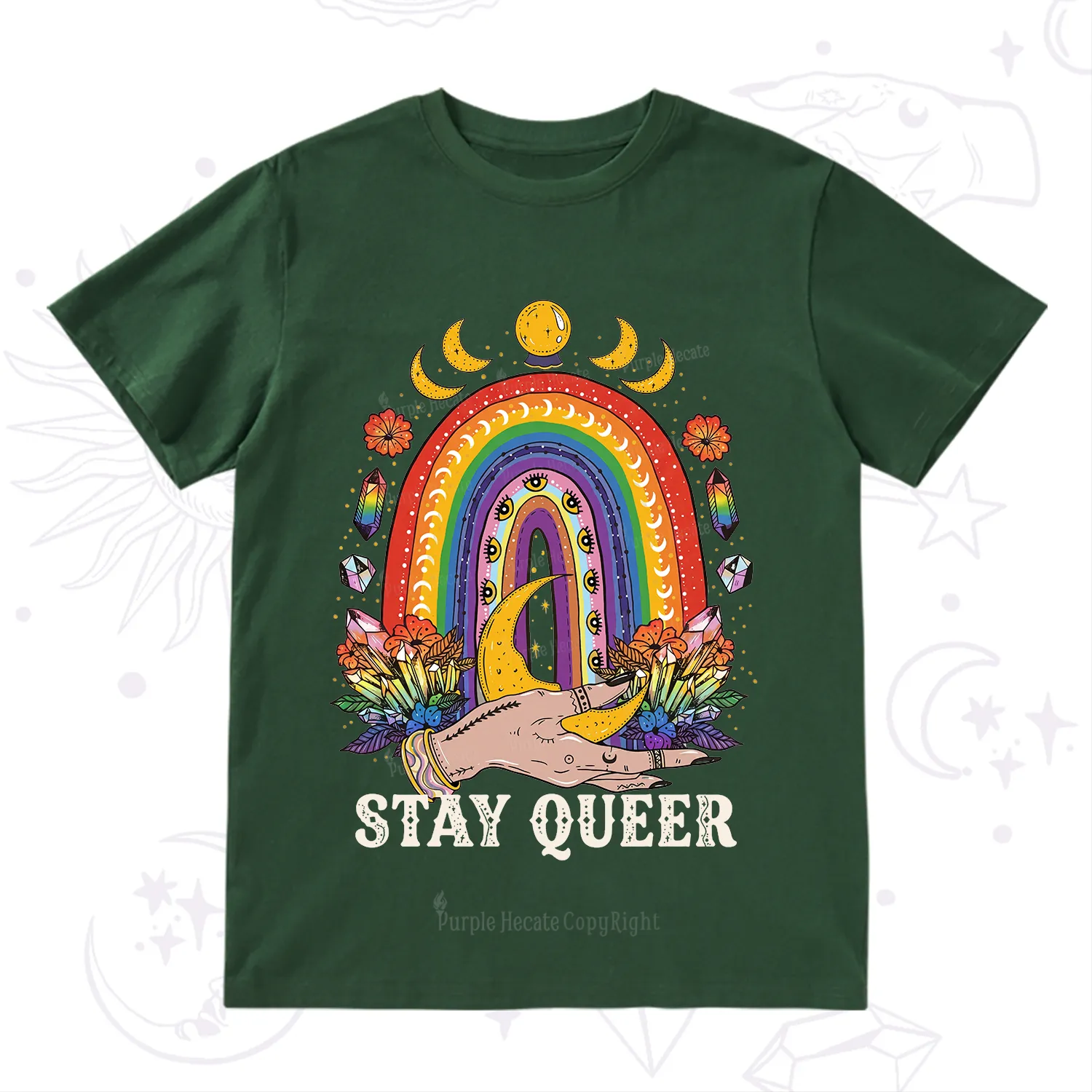 Purplehecate Stay Queer T-Shirt