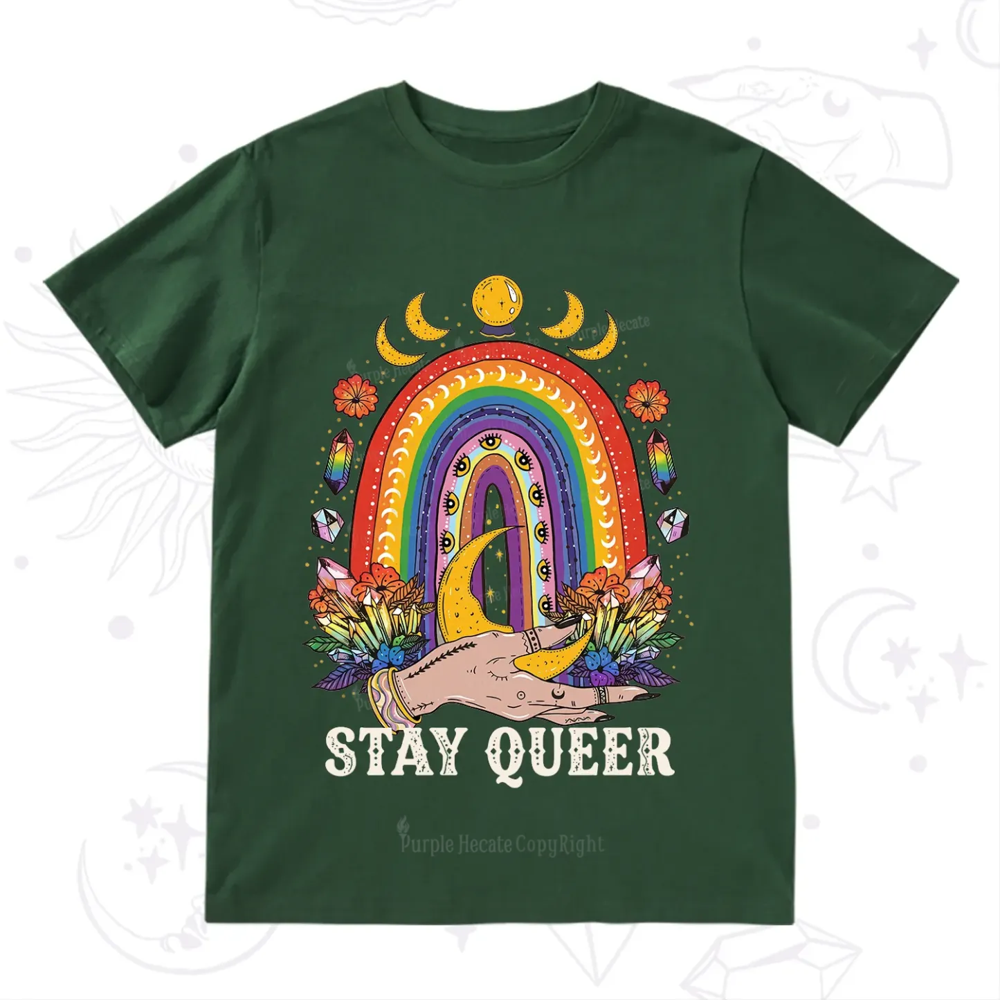 Purplehecate Stay Queer T-Shirt
