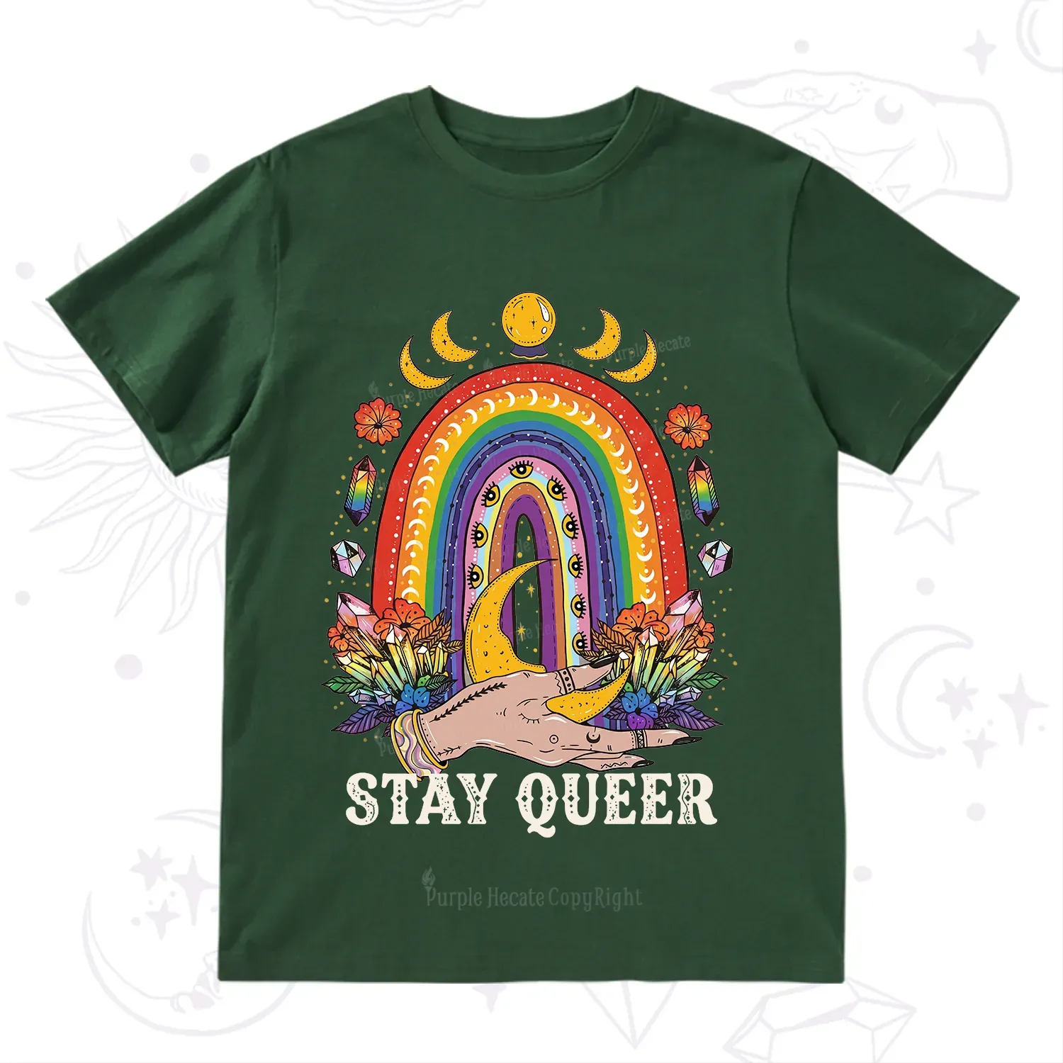 Purplehecate Stay Queer T-Shirt