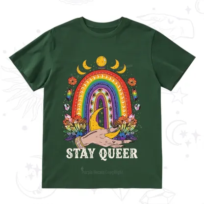 Purplehecate Stay Queer T-Shirt