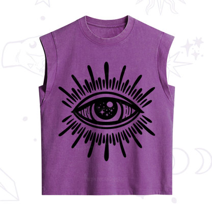 Purplehecate Evil Eye Vintage Washed Tank
