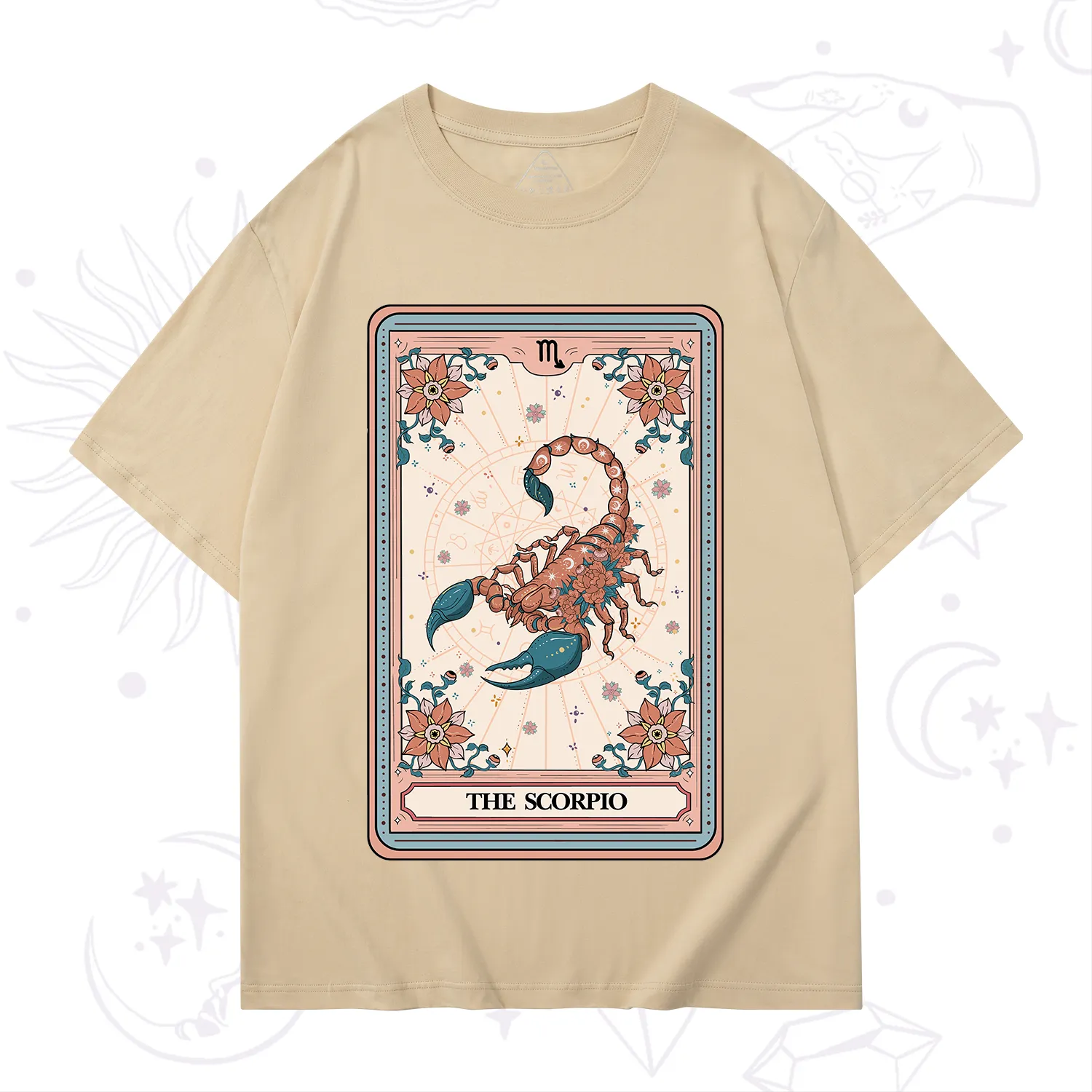 Purplehecate The Scorpio Tarot Card T-Shirt