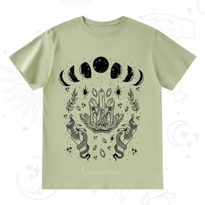 Purplehecate Serpents of the Moon T-Shirt