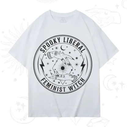 Purplehecate Spooky Liberal Feminist Witch T-Shirt