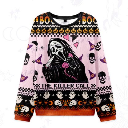 Purplehecate The Killer Call Ugly Halloween Sweatshirts