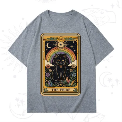 Purplehecate The Pride Black Cat Tarot T-Shirt