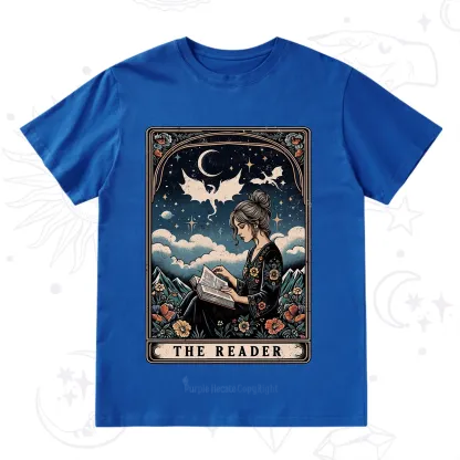 Purplehecate The Reader Tarot Mystic Night T-Shirt