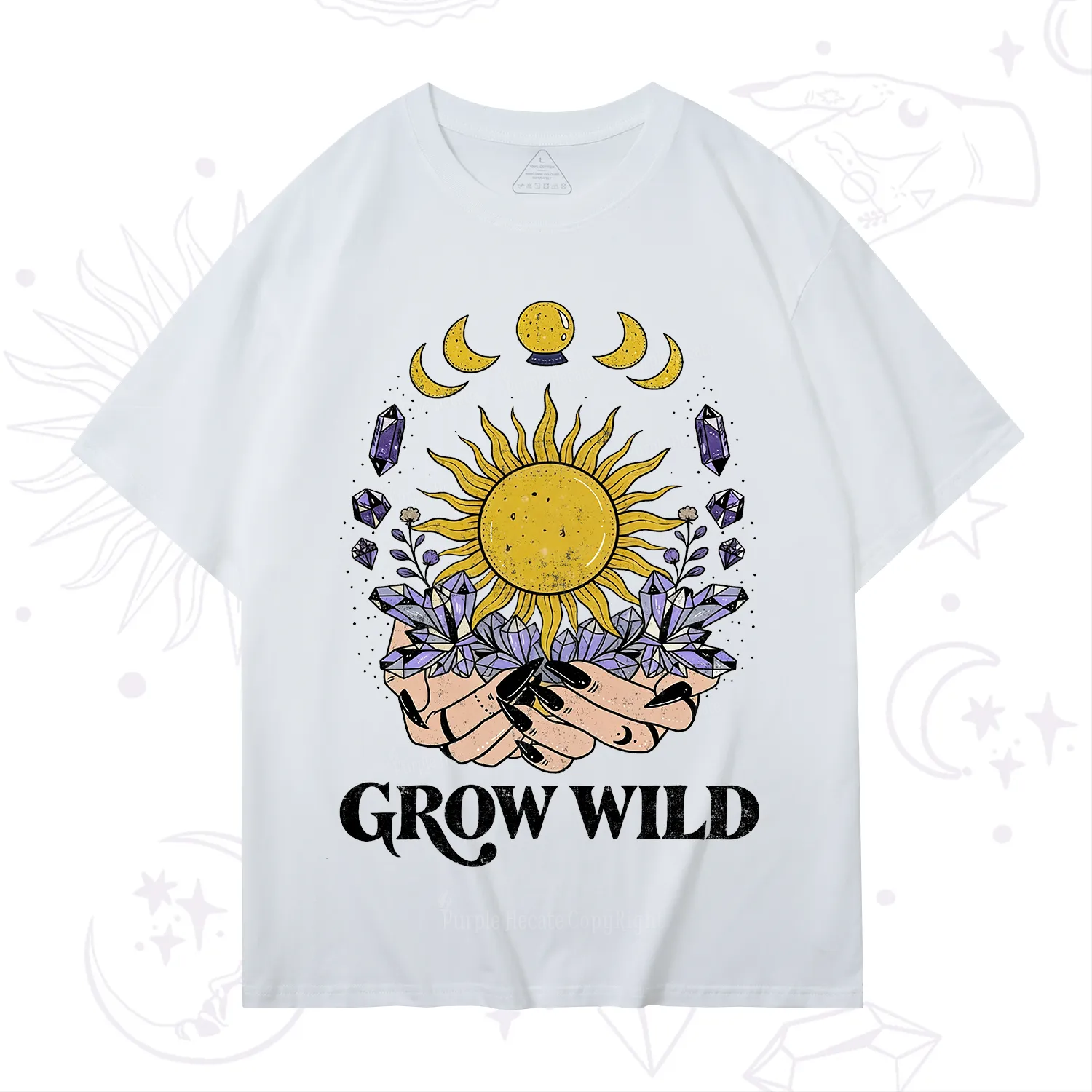 Purplehecate Grow Wild T-Shirt