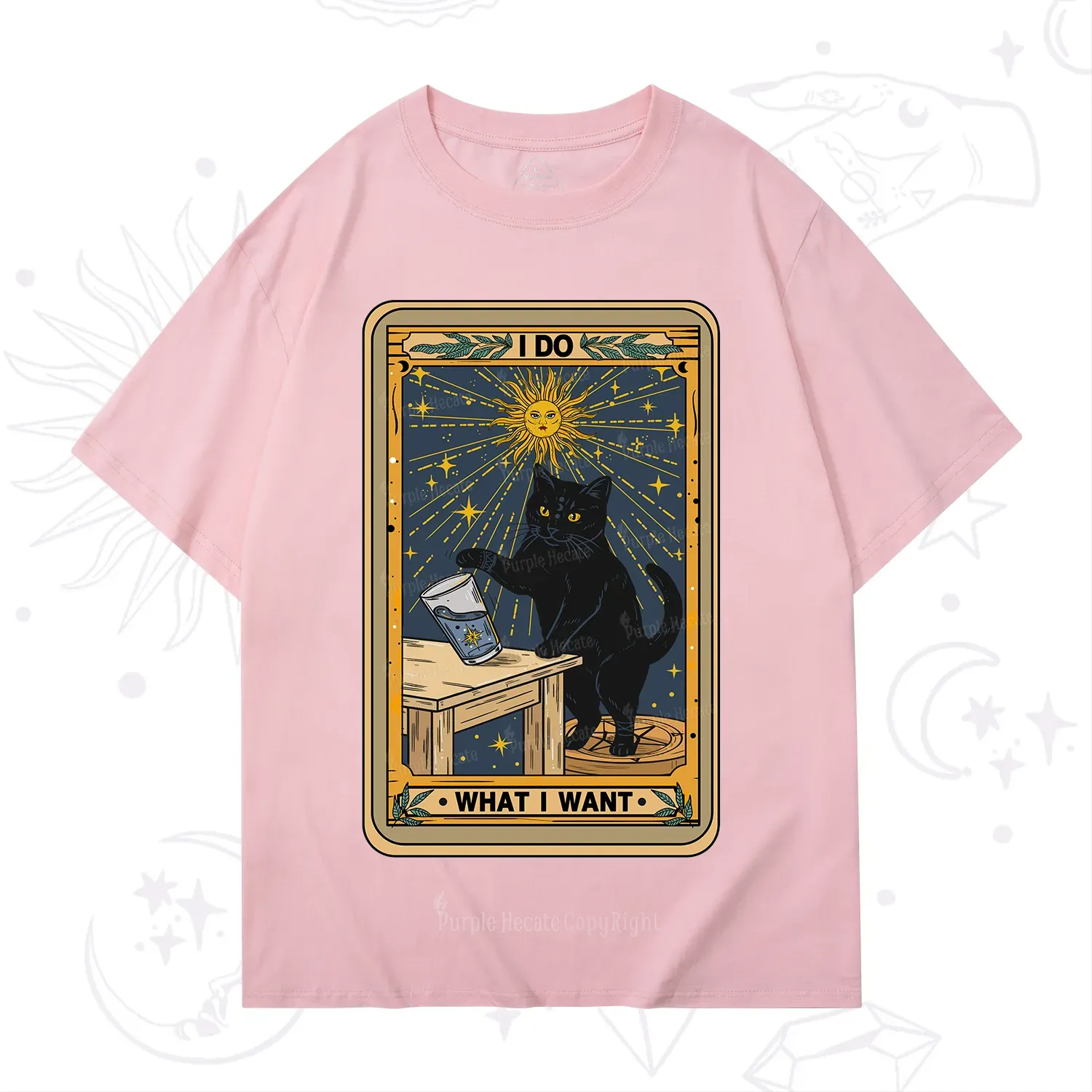 Purplehecate I Do What I Want Cats T-Shirt