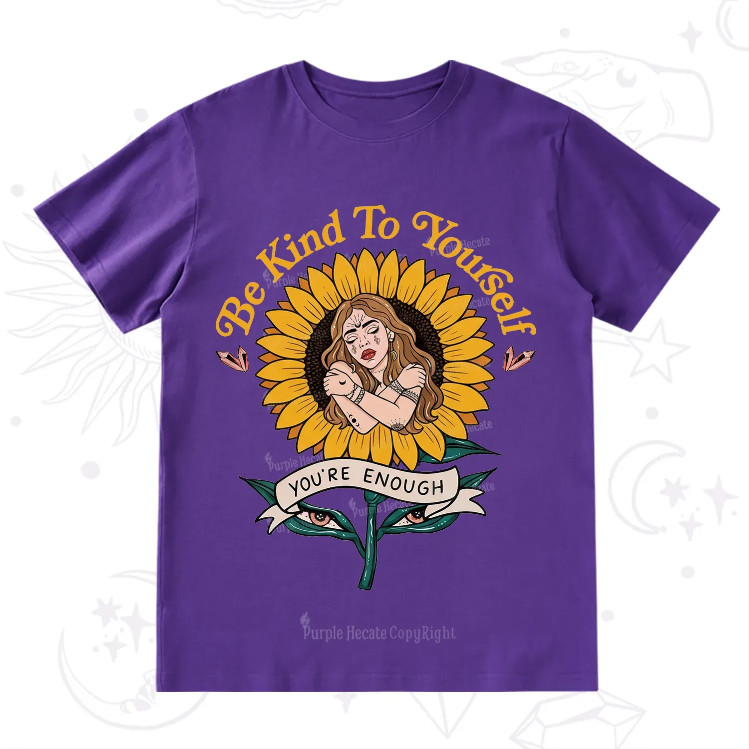 Purplehecate Be Kind To Yourself T-Shirt