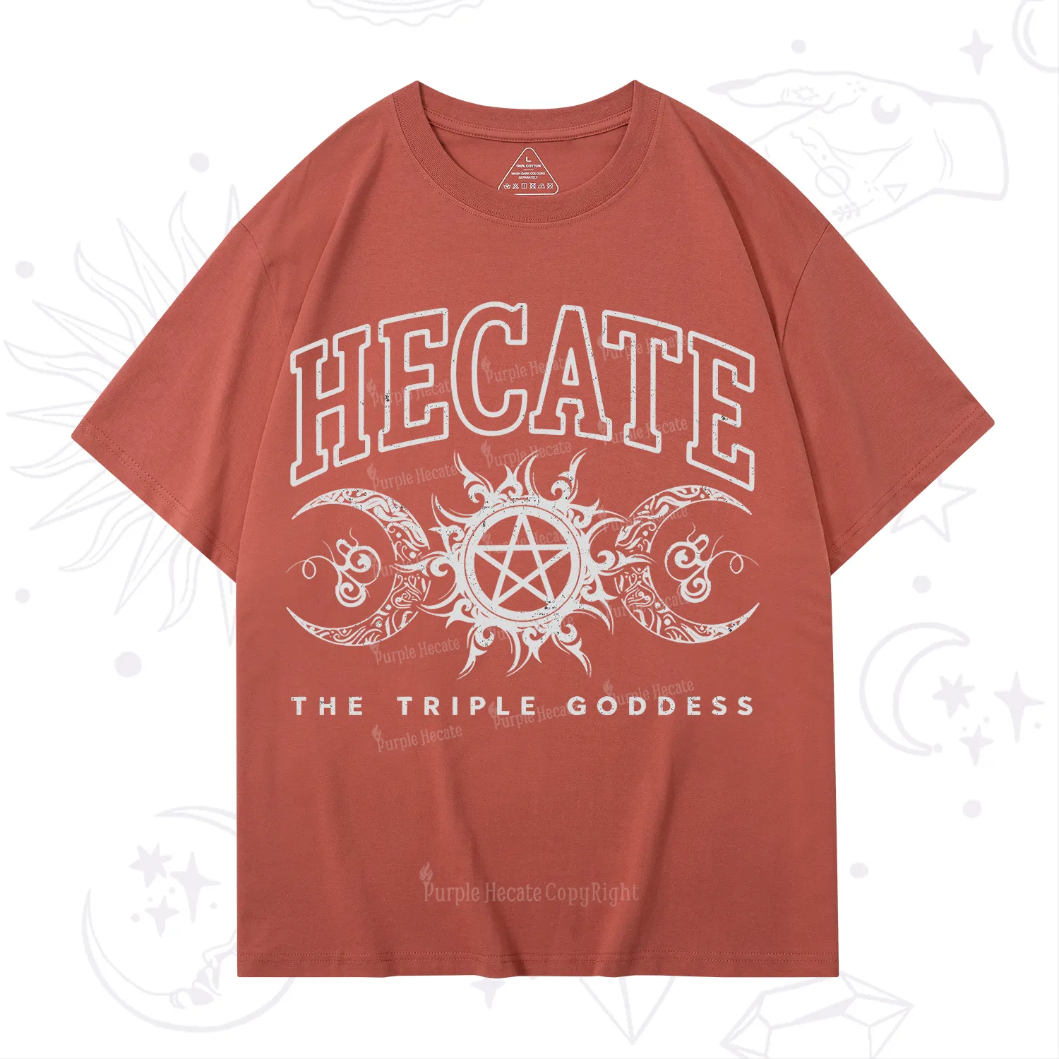 Purplehecate The Triple Goddess Hecate T-Shirt