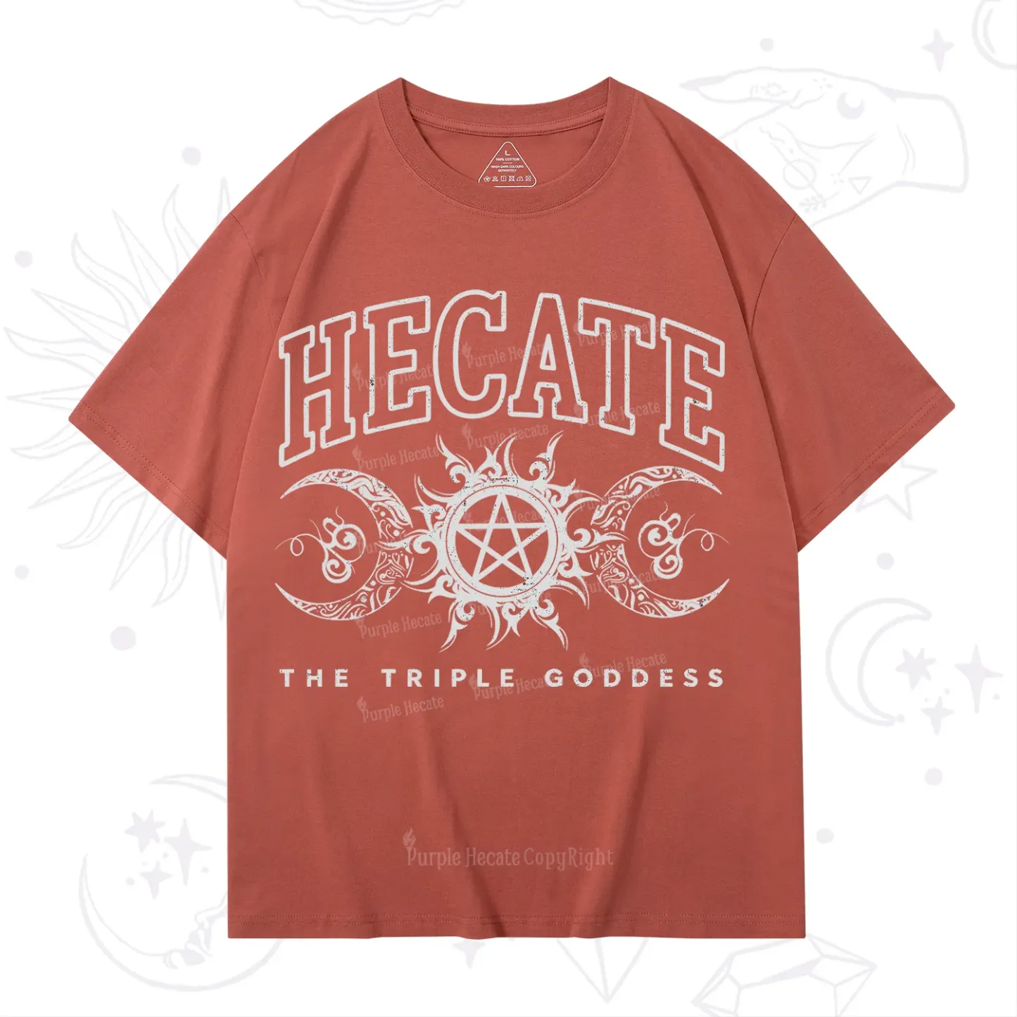 Purplehecate The Triple Goddess Hecate T-Shirt