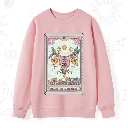 Purplehecate The Smash the Patriarchy Tarot Sweatshirt