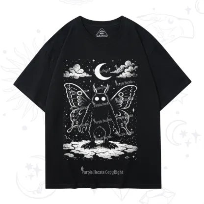 Purplehecate Celestial Cryptid Mothman T-Shirt