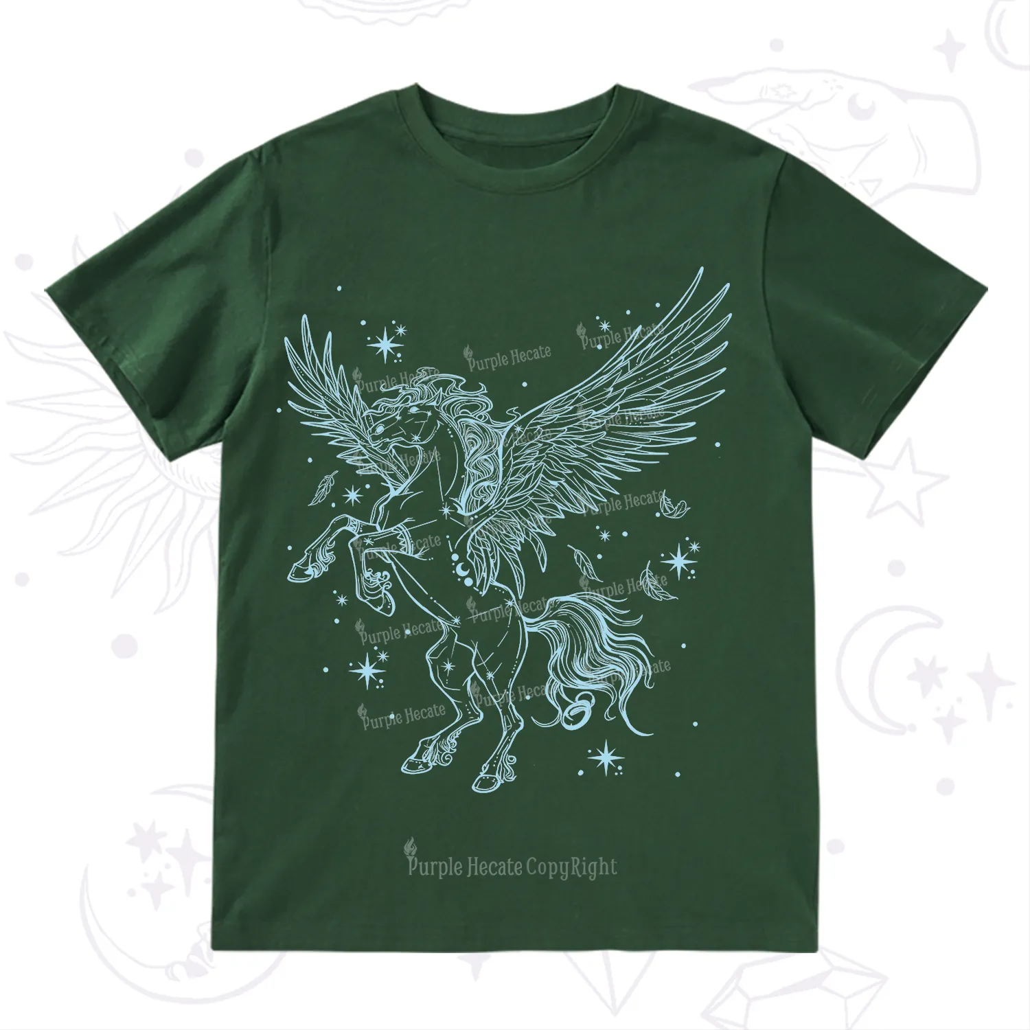 Purplehecate Celestial Pegasus T-Shirt