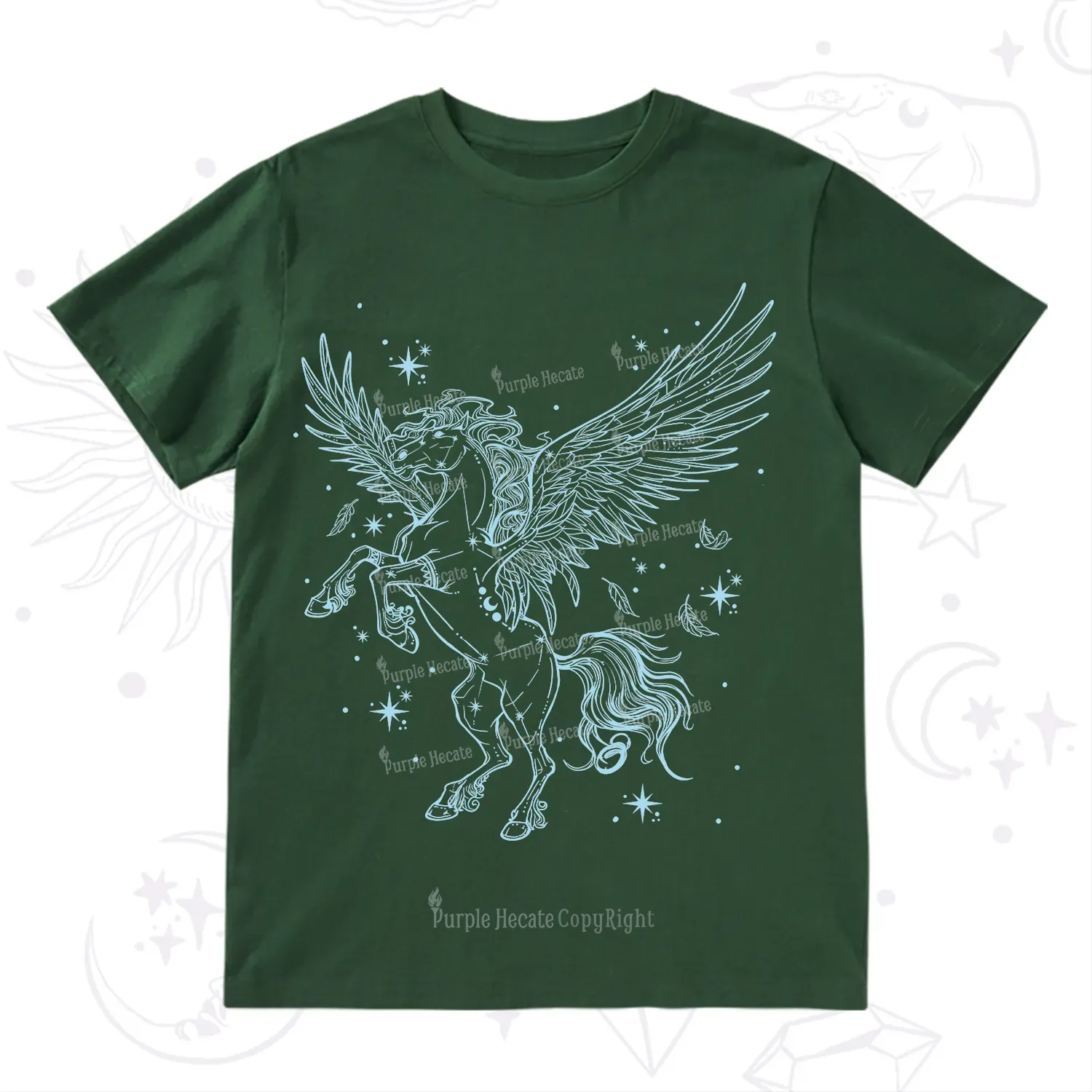 Purplehecate Celestial Pegasus T-Shirt
