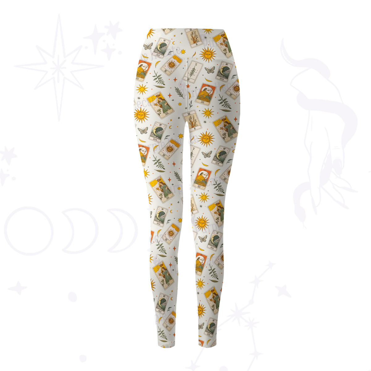 Purplehecate Mystical Tarot Yoga Pants