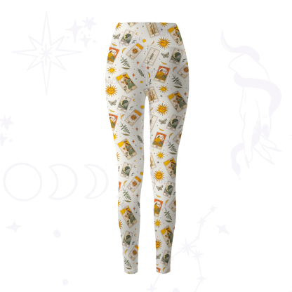 Purplehecate Mystical Tarot Yoga Pants
