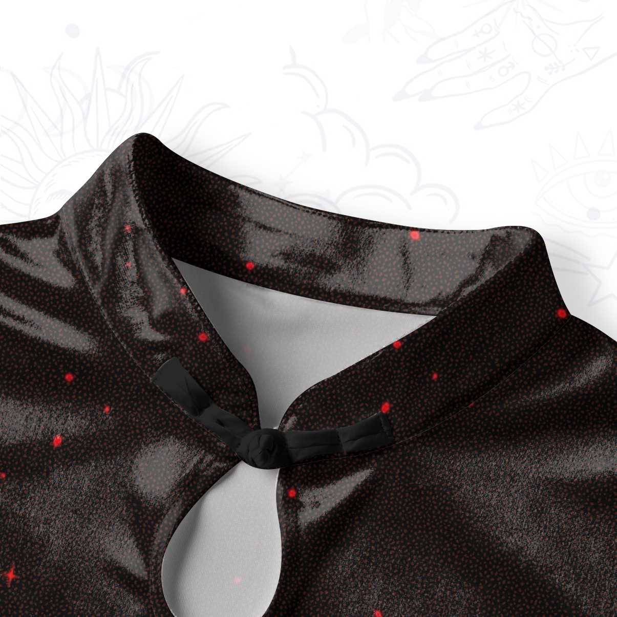 Purplehecate Infernal Revelry Velvet Bodycon Dress