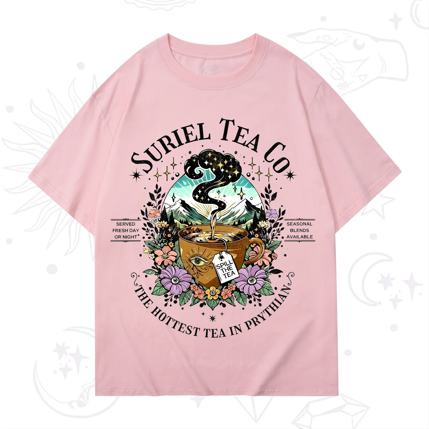 Purplehecate The Forest Tea Oracle T-Shirt