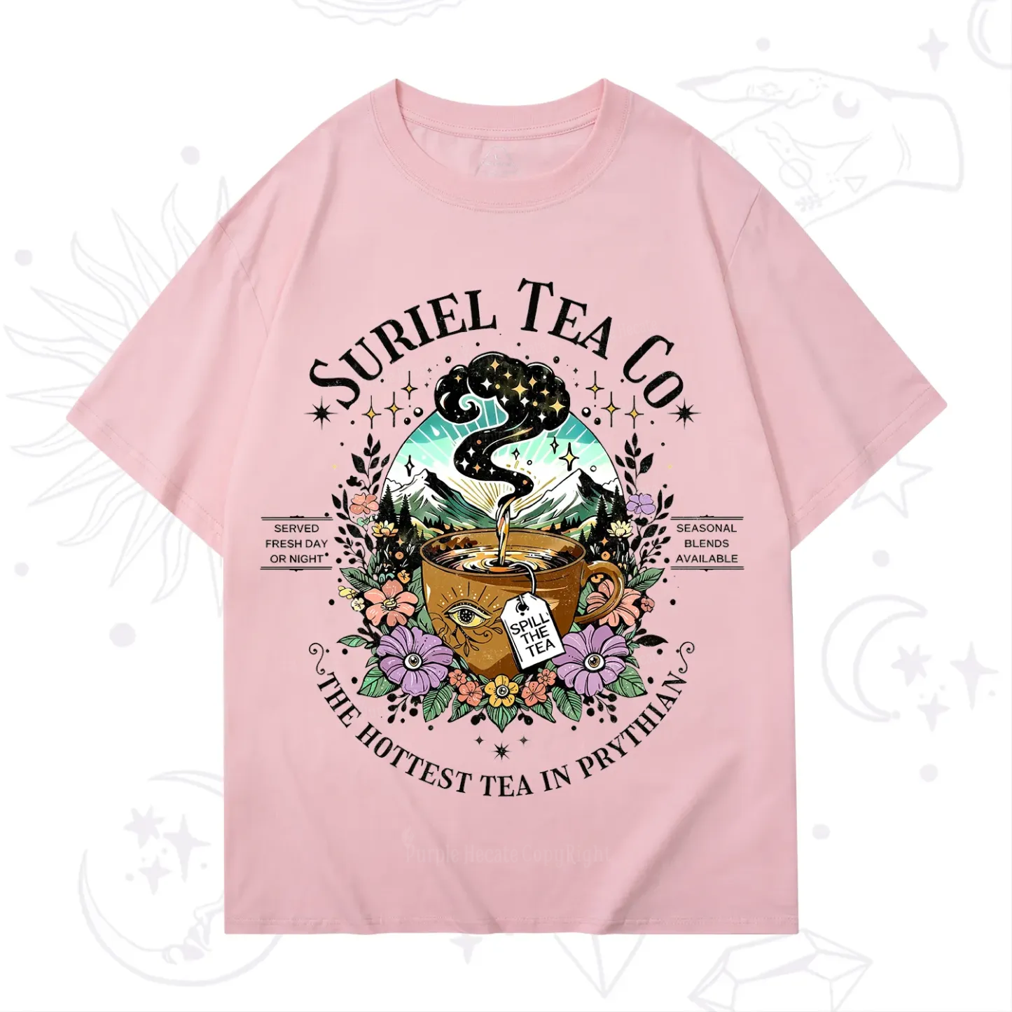 Purplehecate The Forest Tea Oracle T-Shirt