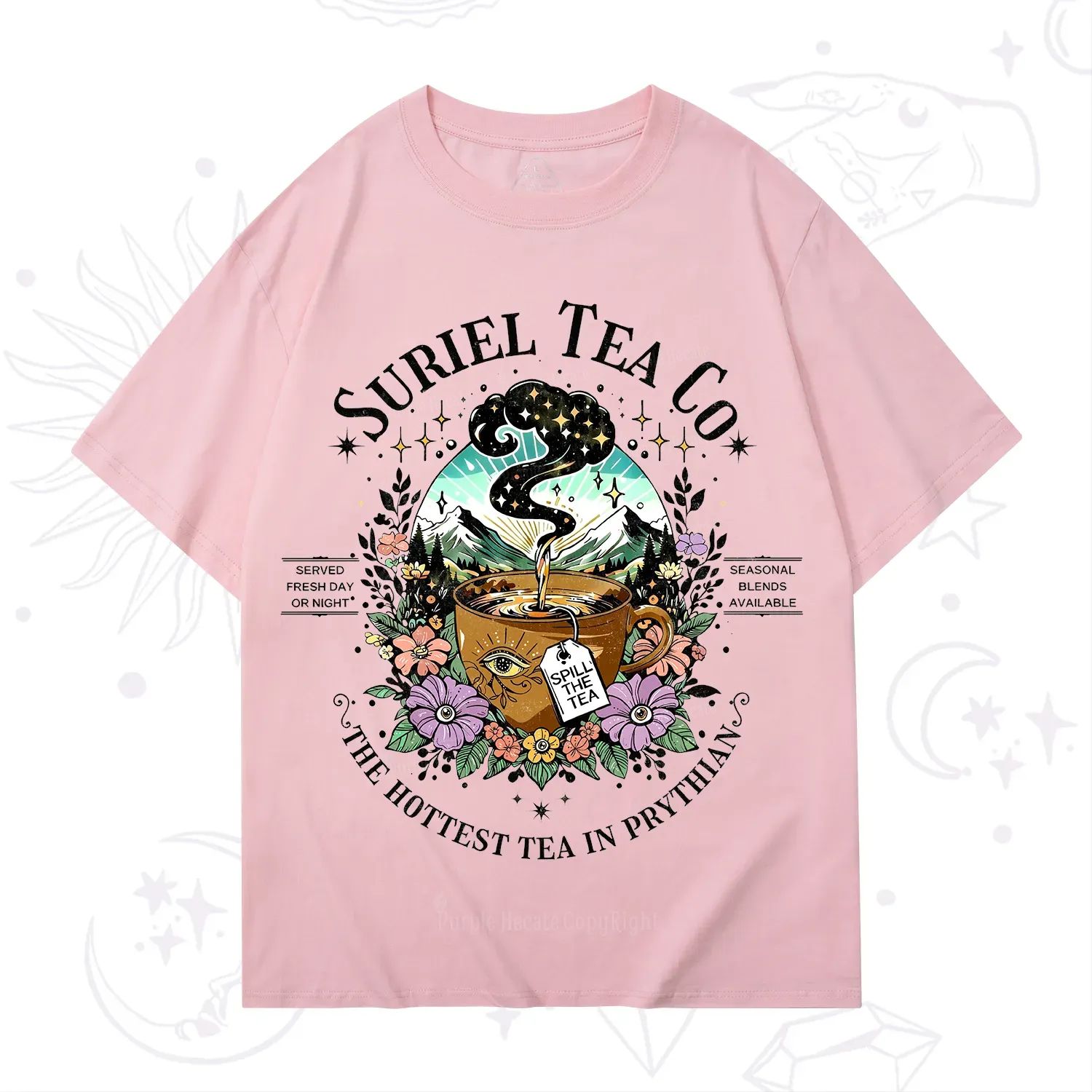 Purplehecate The Forest Tea Oracle T-Shirt