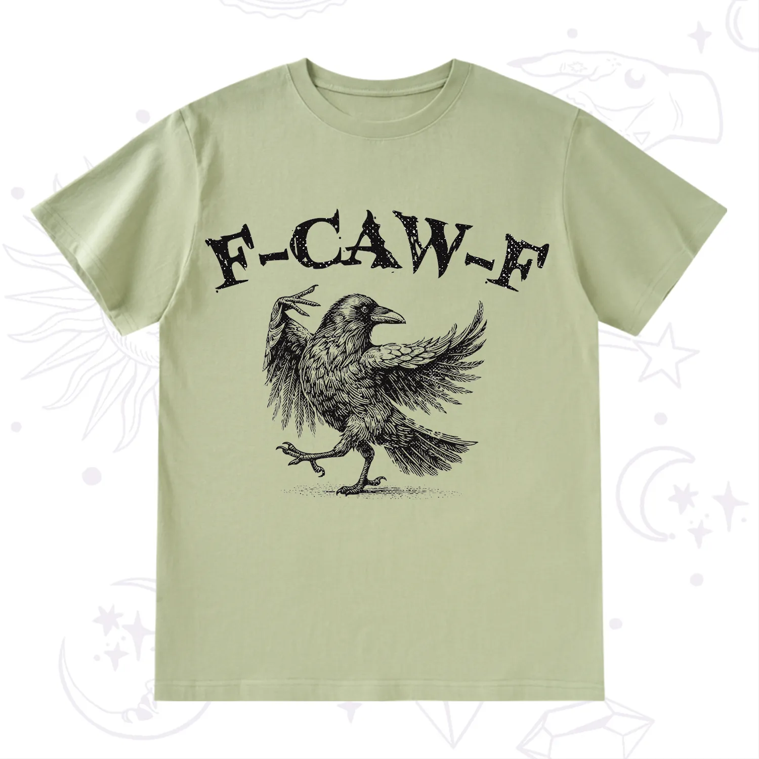 Purplehecate F-caw-f Crow T-Shirt