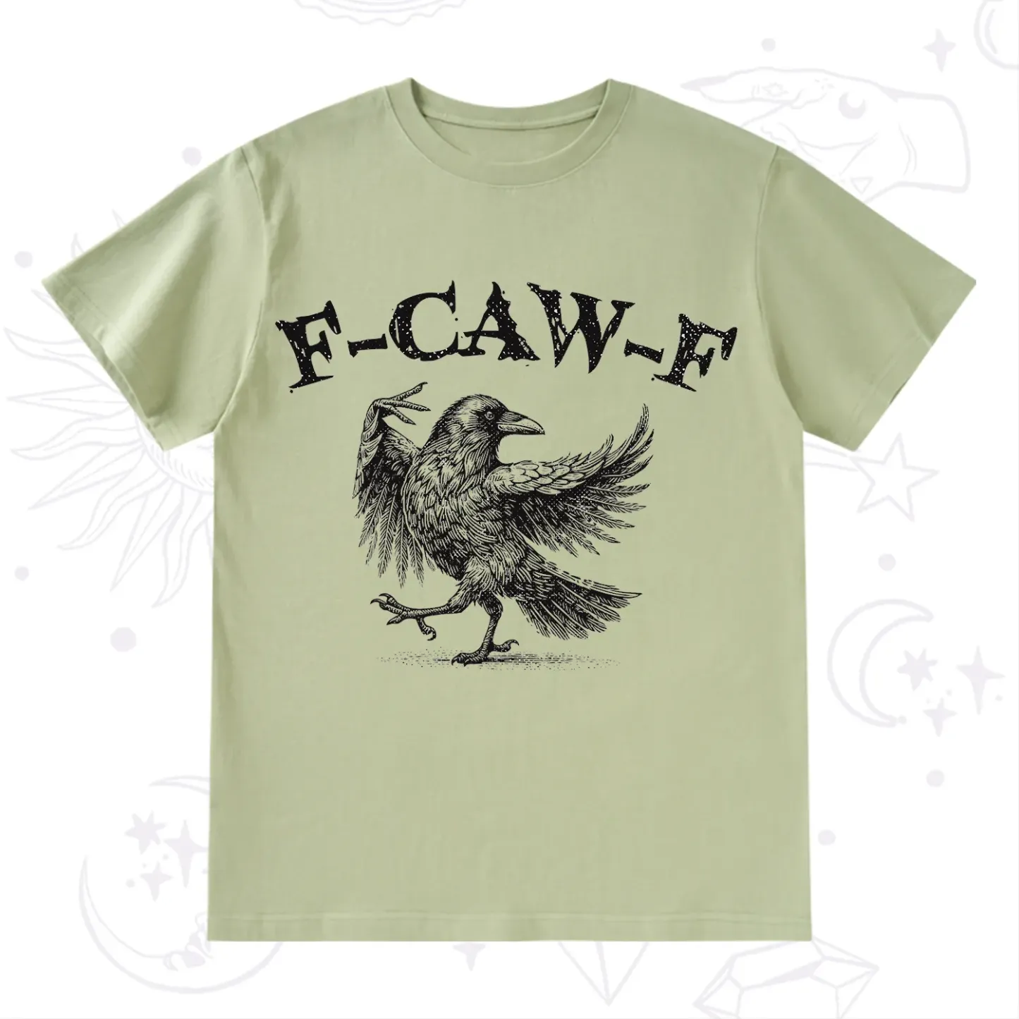 Purplehecate F-caw-f Crow T-Shirt