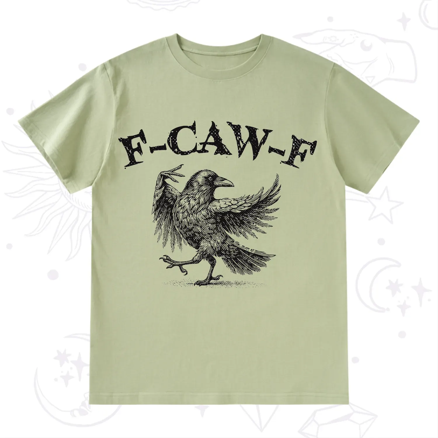 Purplehecate F-caw-f Crow T-Shirt