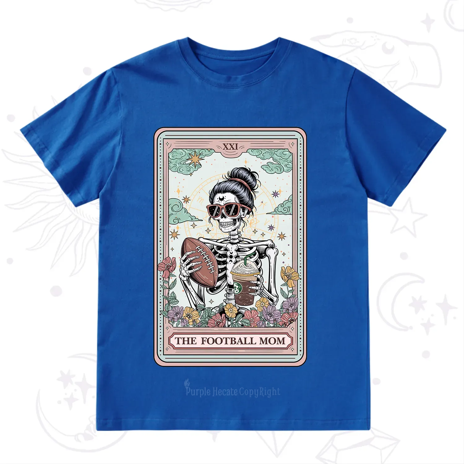 Purplehecate The Football Mom Tarot T-Shirt