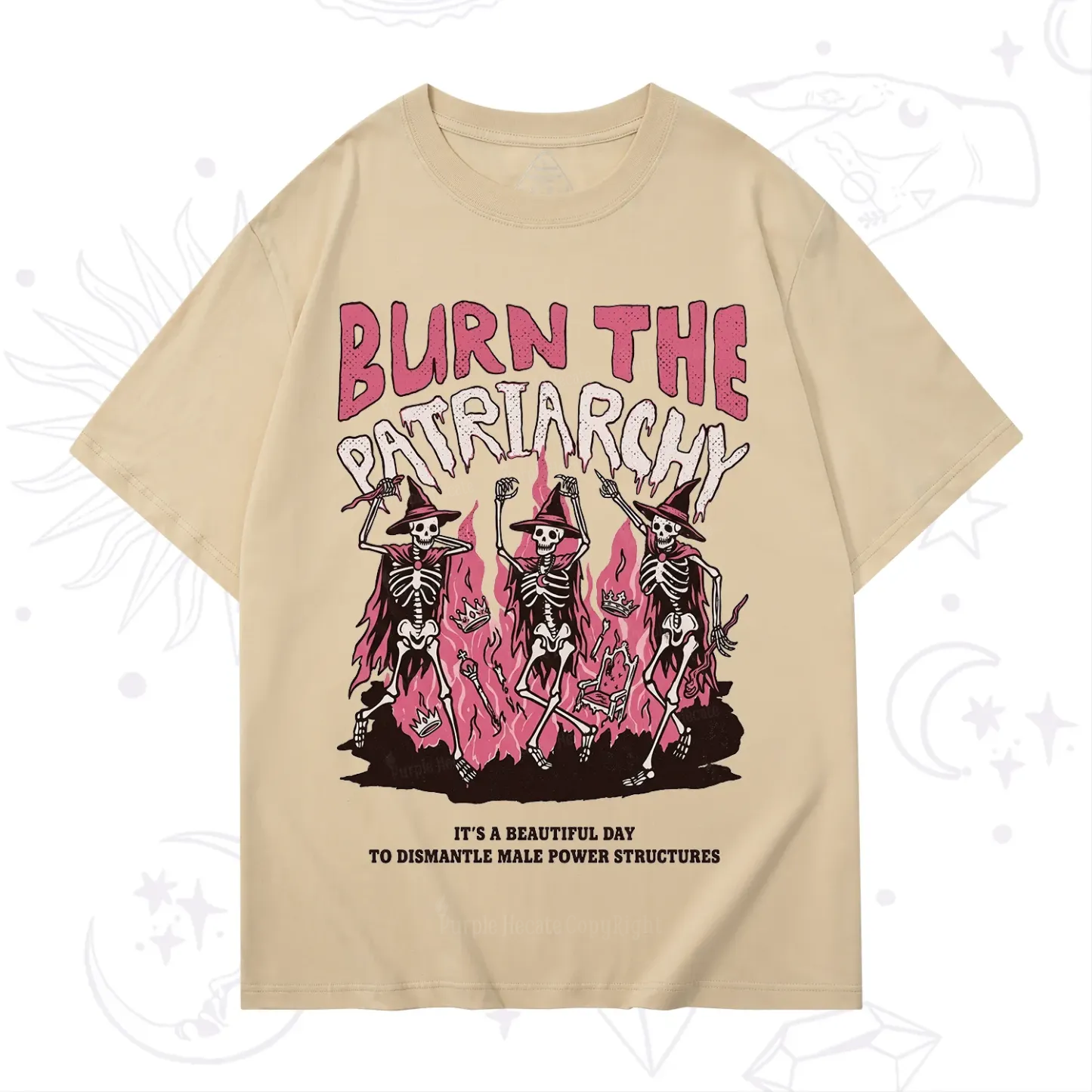 Purplehecate Burn The Patriarchy T-Shirt