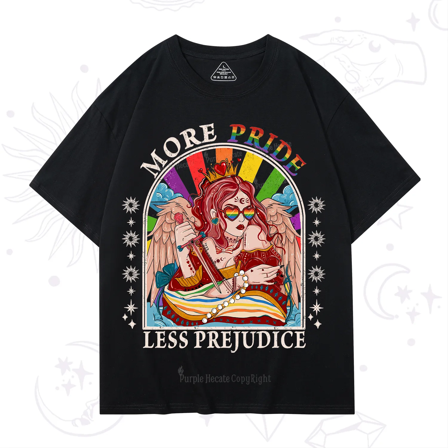 Purplehecate More Pride Less Prejudice T-Shirt