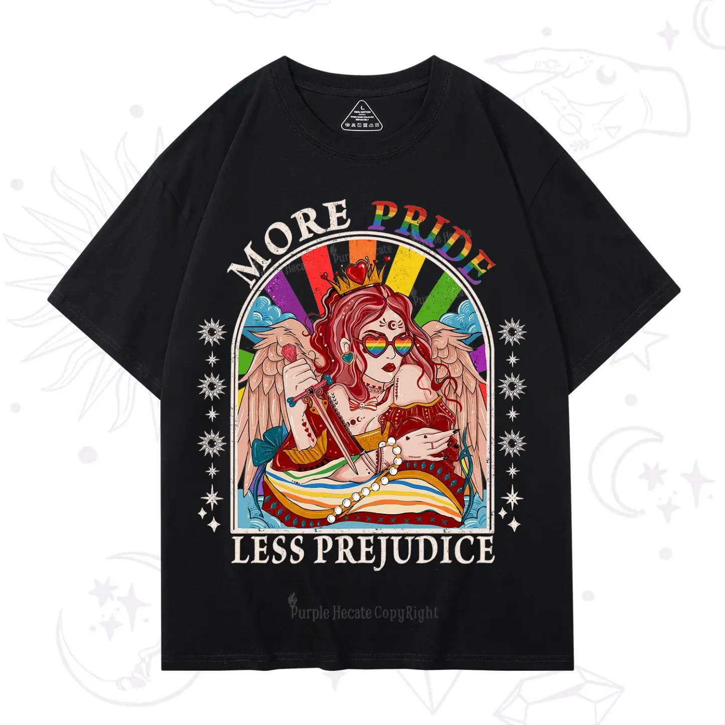 Purplehecate More Pride Less Prejudice T-Shirt