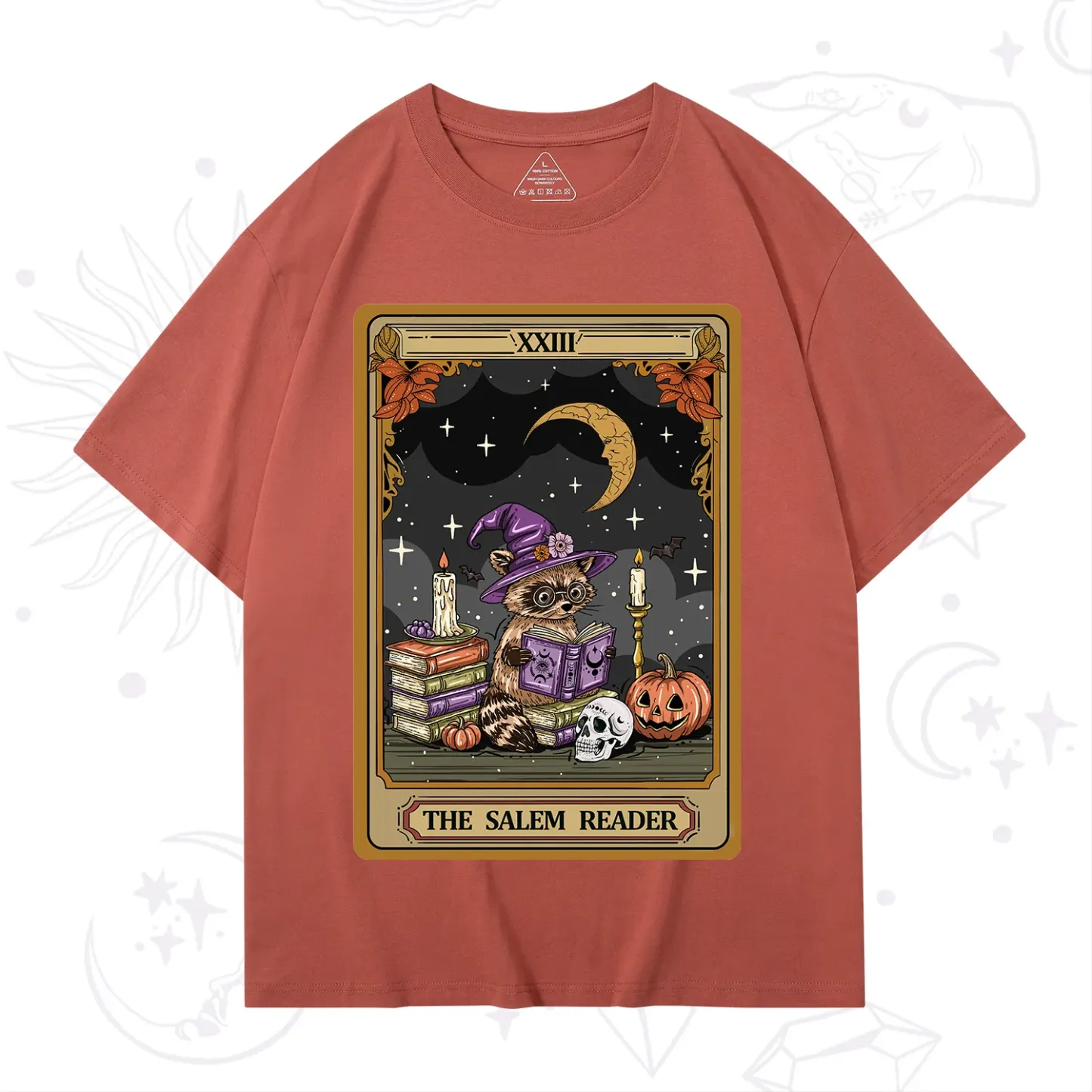 Purplehecate The Salem Reader Tarot T-Shirt