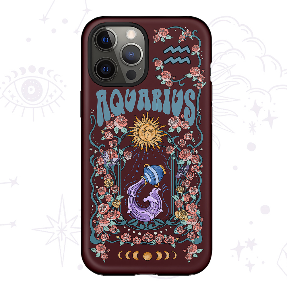 Purplehecate Aquarius Spirit Zodiac Phone Case