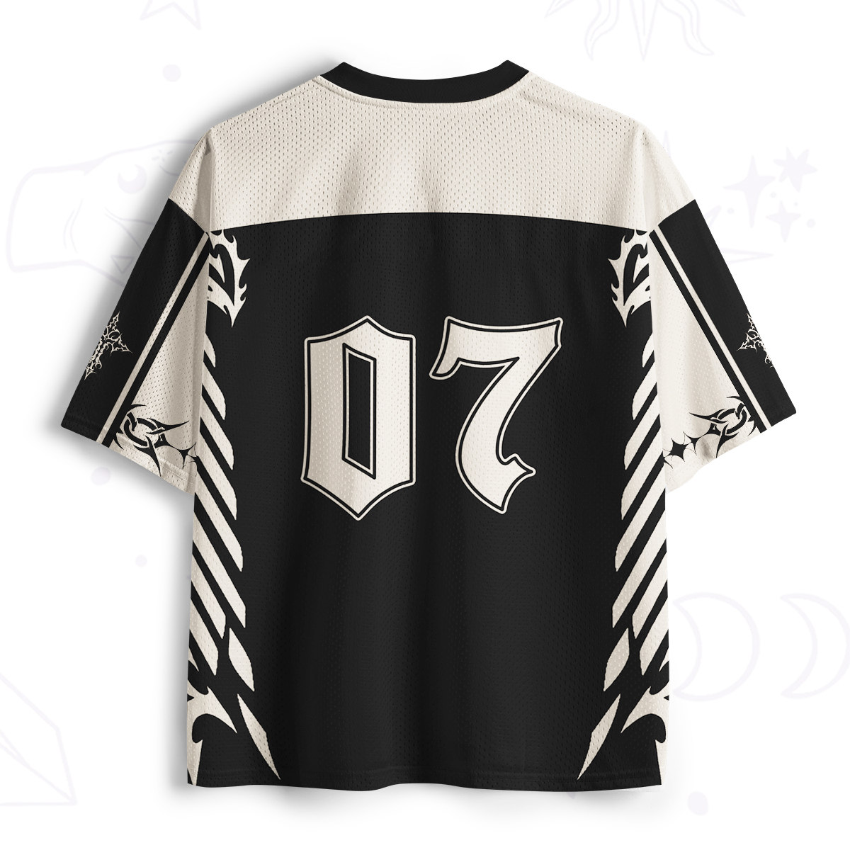 Purplehecate Witch of Inner Strength Occult Graphic Mesh Jersey