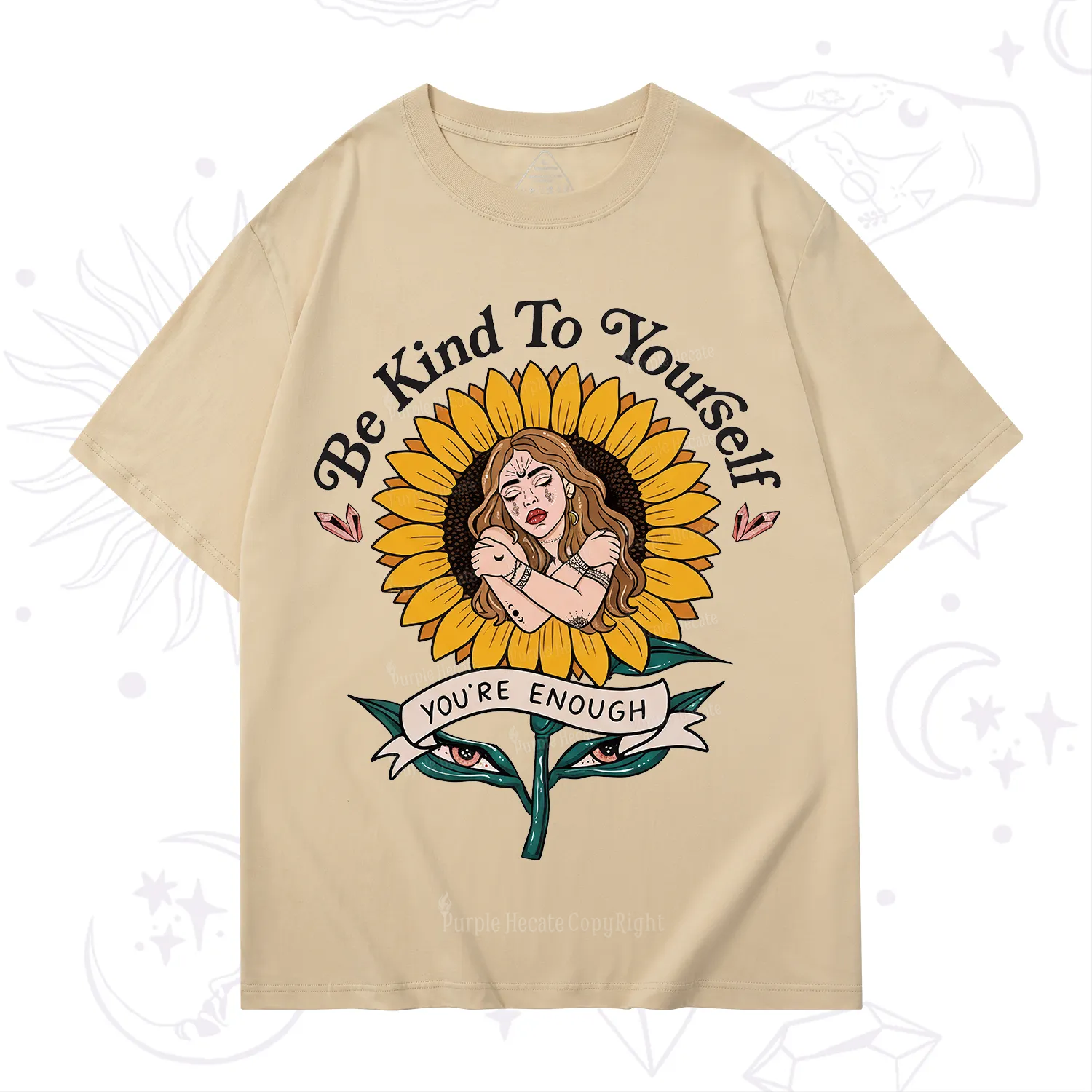 Purplehecate Be Kind To Yourself T-Shirt