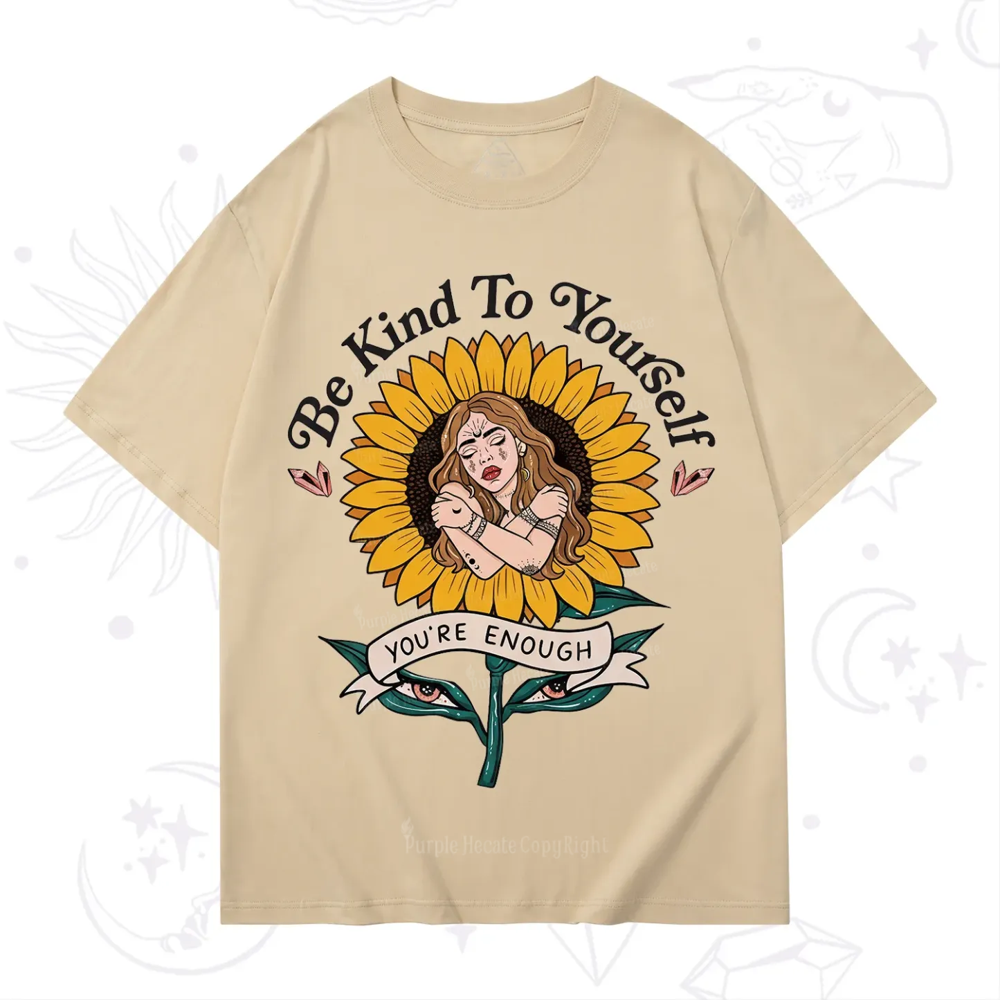 Purplehecate Be Kind To Yourself T-Shirt