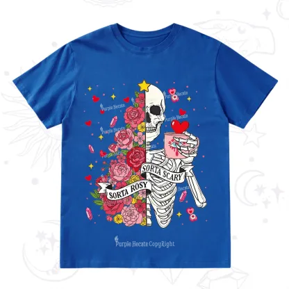 Purplehecate Sorta Rosy Sorta Scary Valentine T-Shirt