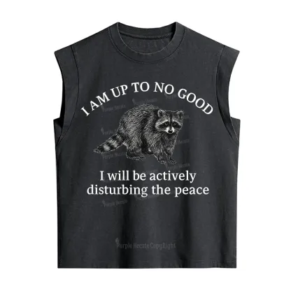 [Copy]Purplehecate Live Weird Fake Your Death Vintage Washed Tank