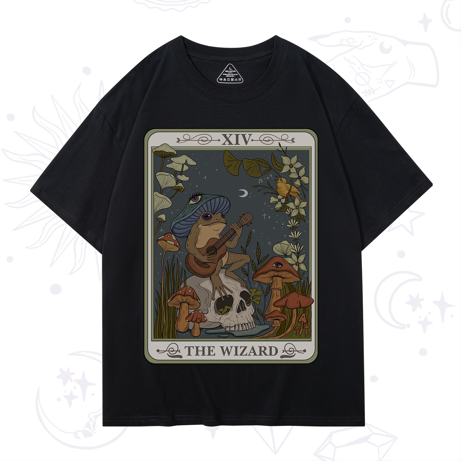 Purplehecate The Wizard Tarot T-Shirt