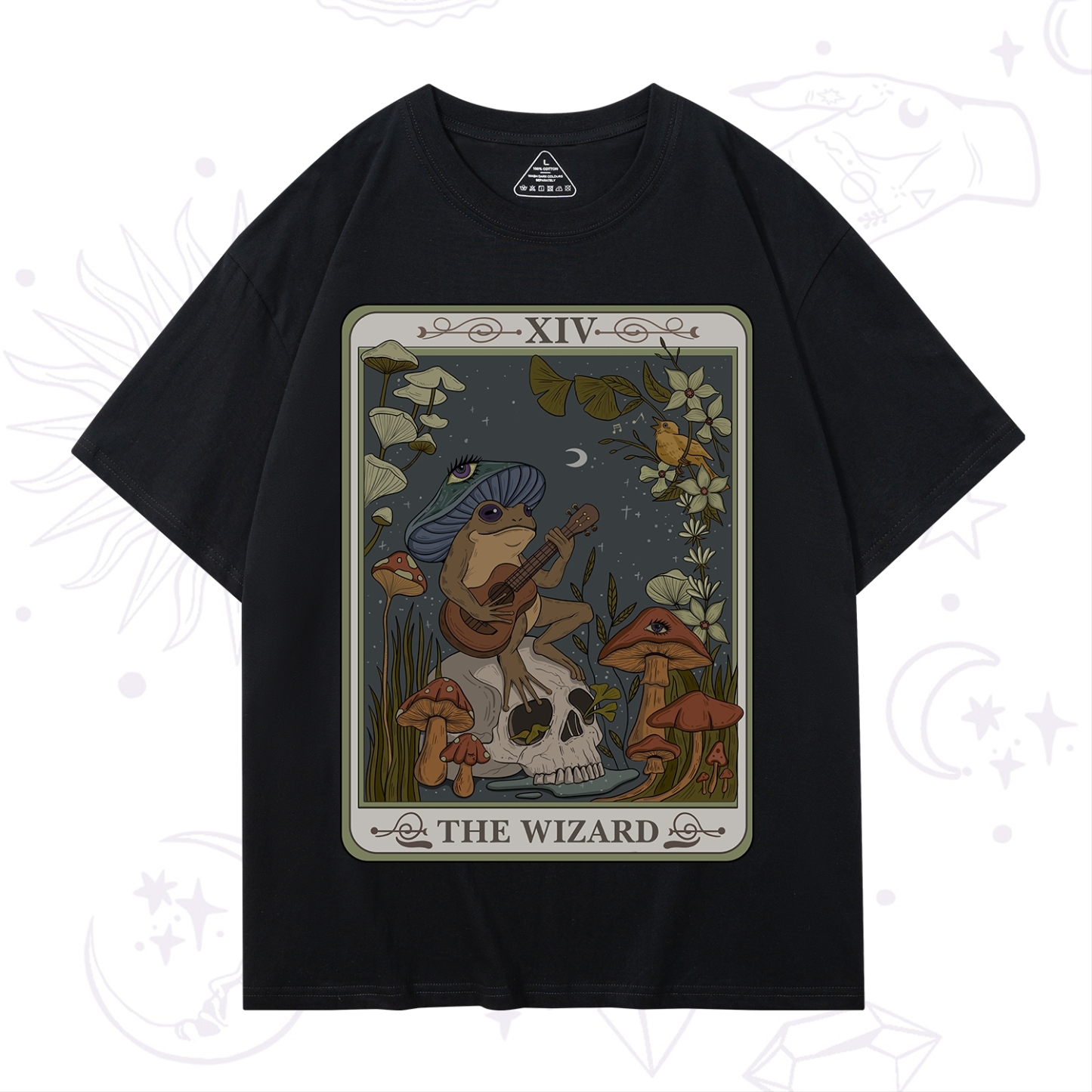Purplehecate The Wizard Tarot T-Shirt
